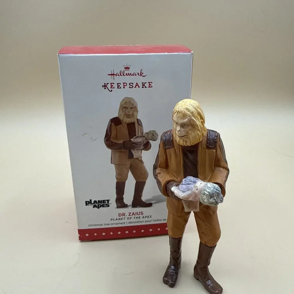 Hallmark Keepsakes 2015 Dr. Zaius Planet Of The Apes Christmas Ornament NIB